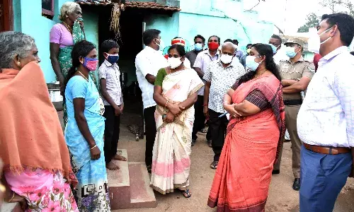 கொல்லிமலையில் கலெக்டர் விசிட்: மலைவாழ்மக்கள் வசிப்பிடங்களில் தடுப்பூசி போட நடவடிக்கை