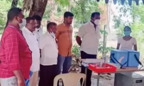 ஆவடி 37வது வார்டில் கொரோனா தடுப்பூசி முகாம்