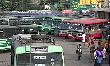 திருவண்ணாமலை மாவட்டத்தில் பேருந்துகள் இயக்கம்