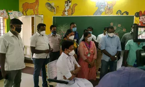 அரசு பள்ளி என்றால் வறுமையான  நிலை அல்ல, பெருமையான நிலை..! - அமைச்சர் அன்பில் மகேஷ் பொய்யாமொழி