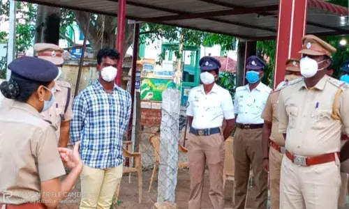 அன்பா பழகுங்க; நட்போட இருங்க - காவலர்களுக்கு புதுகை எஸ்.பி. அறிவுரை