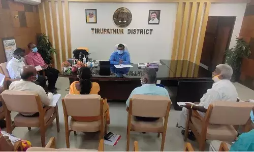 திருப்பத்தூர் மாவட்டத்தில் கொரோனா தடுப்பு: பாதுகாப்பு விதிமுறைகளை ஆய்வு செய்து நடவடிக்கை எடுக்க ஆட்சியர் அமர் குஷ்வாஹா உத்தரவு