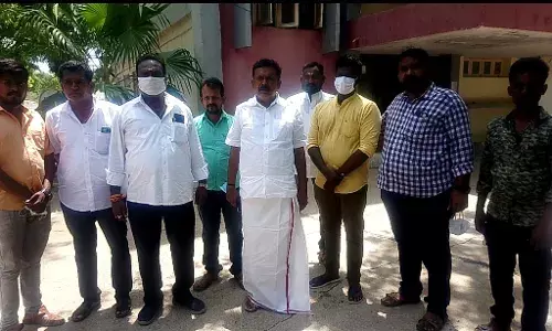 விருதுநகரில் பாஜக இளைஞரணி பொதுச்செயலாளர் மீது பெட்ரோல் குண்டு வீச்சு