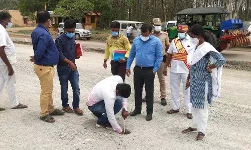 திருப்பத்தூர் மாவட்டத்தில் வளர்ச்சித்திட்ட பணிகளை மாவட்ட ஆட்சியர் ஆய்வு
