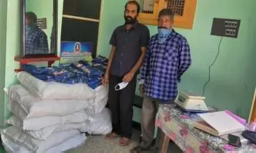 150 கிலோ புகையிலை மற்றும் குட்காக பறிமுதல், இருவர் கைது