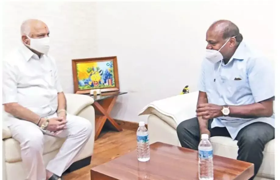 மேகதாதுவில் அணைகட்டும் திட்டத்திற்கு ஸ்டாலின் ஒத்துழைக்க வேண்டும்: குமாரசாமி மேகதாதுவில் அணைகட்டும் திட்டத்திற்கு ஸ்டாலின் ஒத்துழைக்க வேண்டும்: குமாரசாமி
