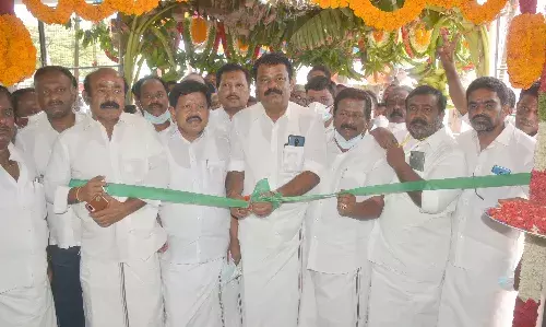 பர்கூரில் அதிமுக ஒன்றிய அலுவலகம் திறப்பு விழா