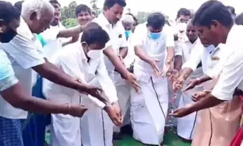 ஆமூர் ஊராட்சியில் புதிய பள்ளி கட்டடம் கட்டுவதற்கான அடிக்கல் நாட்டப்பட்டது ஆமூர் ஊராட்சியில் புதிய பள்ளி கட்டடம் கட்டுவதற்கான அடிக்கல் நாட்டப்பட்டது