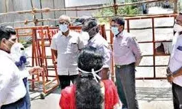 செங்கம் பகுதியில் உள்ள கிராமங்களில் வருவாய் கோட்டாட்சியர் நேரில்  ஆய்வு