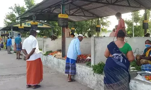 2 மாதங்களுக்கு பிறகு அரூரில் திறக்கப்பட்ட உழவர் சந்தை