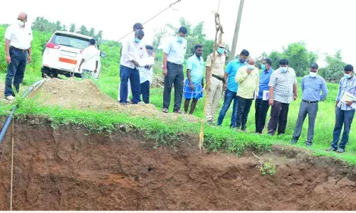 கள்ளக்குறிச்சி மாவட்டம் பொரசக்குறிச்சி ஊராட்சியில் கலெக்டர் ஆய்வு