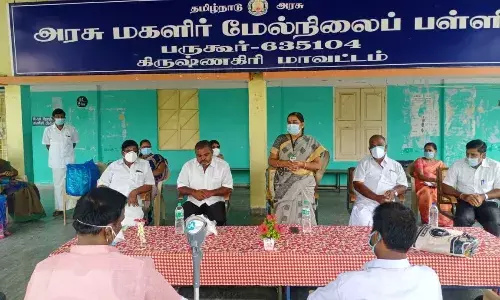 பர்கூரில்  பெற்றோர் ஆசிரியர் கழக நிர்வாகிகள்    ஆலோசனை கூட்டம்