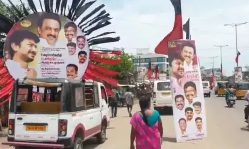 முதலமைச்சர் உத்தரவை மீறி  பூந்தமல்லியில் மீண்டும் முளைக்கும்  பேனர் கலாச்சாரம்