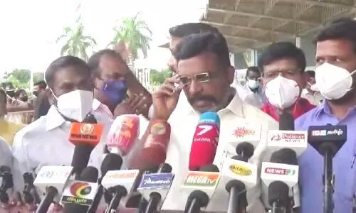 தமிழக மக்களின் விருப்பத்துக்கு எதிராக மோடி அரசு செயல்படாது: தொல்.திருமாவளவன் தமிழக மக்களின் விருப்பத்துக்கு எதிராக மோடி அரசு செயல்படாது: தொல்.திருமாவளவன்