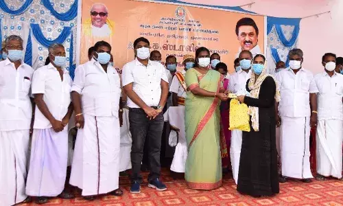 பெண் கல்வியை ஊக்கபடுத்தவே திருமண உதவி தொகை, தாலிக்கு தங்கம் வழங்கப்படுகிறது: கலெக்டர் திவ்யதர்சினி