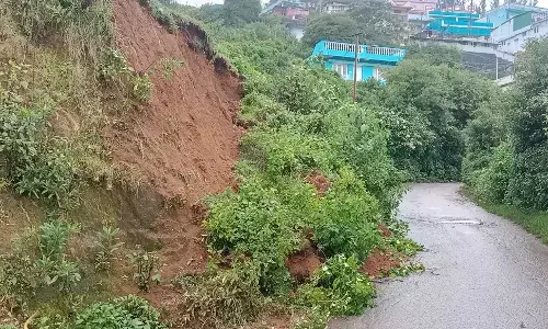 கனமழை: உதகையில் மண்சரிவால் போக்குவரத்து பாதிப்பு