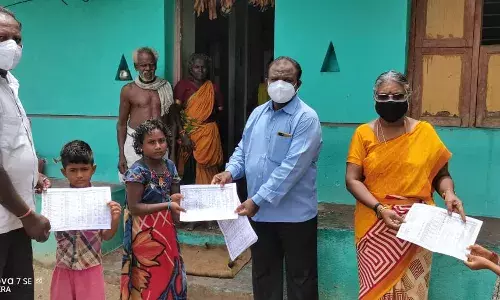 கல்வி தொலைக்காட்சி பற்றி மாணவர்கள் வீடுகளுக்கே சென்று விழிப்புணர்வு