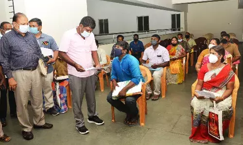 கருணை அடிப்படையில் வாரிசு பணி நியமனம்: சேலம் மாநகராட்சி கமிஷனர் ஆய்வு