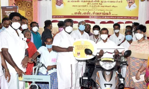 அரியலூர்: ரூ.10.27கோடி மதிப்பில் நலத்திட்டஉதவிகளை அமைச்சர் சிவசங்கர் வழங்கினார்
