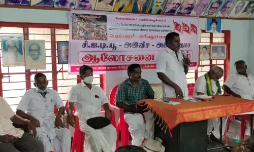 ஆகஸ்டு 9ம் தேதி  மனித சங்கிலி போராட்டம்: தமிழ்நாடு விவசாயிகள் சங்கம்
