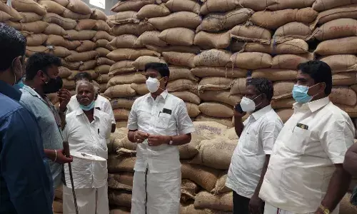 திருப்பத்தூரில் தமிழ்நாடு நுகர்பொருள் வாணிபக் கிடங்கில் எம்எல்ஏ ஆய்வு