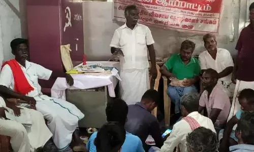 தா.பழூரில் மணல் மாட்டுவண்டி தொழிலாளர்கள் ஆலோசனை கூட்டம்