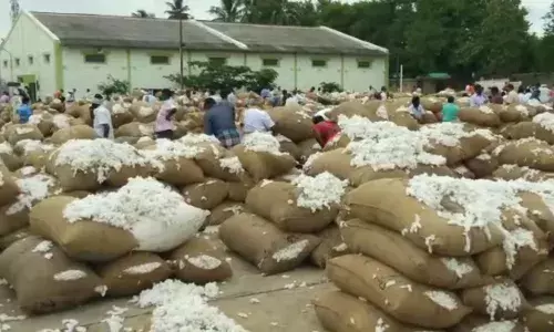 கொங்கணாபுரம் கூட்டுறவு சங்கத்தில் ரூ. 2.25 கோடிக்கு பருத்தி ஏலம்