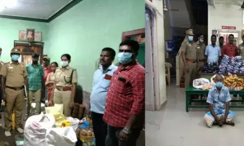 தியாகதுருகம் அருகே தடைசெய்யப்பட்ட ஹான்ஸ் போன்ற பொருட்கள் பறிமுதல்