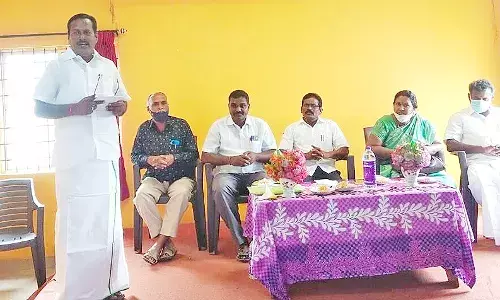 ஊராட்சி மன்றத் தலைவர்களின் கூட்டமைப்பு சார்பில் கலந்தாய்வு கூட்டம்