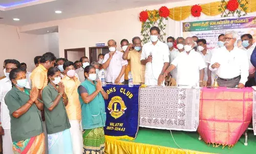 வளத்தி லயன்ஸ் சங்க 4ம் ஆண்டு புதிய நிர்வாகிகள் சேவைப்பணி ஏற்பு விழா