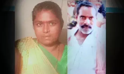 கரூரில் மனைவியைக் கொன்றுவிட்டு, கணவன் ரயில் முன் பாய்ந்து தற்கொலை