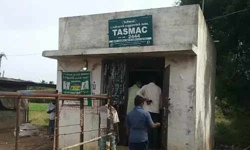 காட்டுமன்னார்கோயில் டாஸ்மாக் கடையில் மதுபாட்டில்கள் திருட்டு