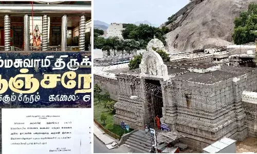 பக்தர்கள் கூடுவதை தடுக்க  நாமக்கல் மாவட்டத்தில் கோயில்கள் மூடல்