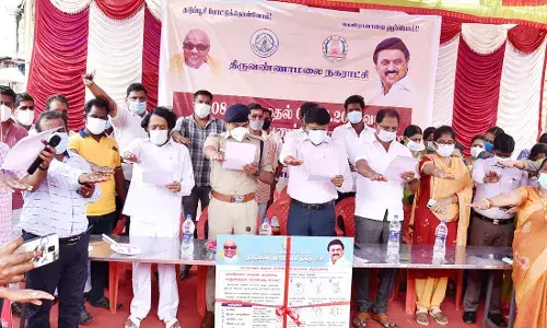 திருவண்ணாமலை மாவட்டத்தில் கொரோனா விழிப்புணர்வு பிரச்சாரம்
