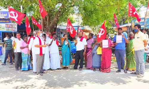 பொன்னமராவதியில் ஆக. 9ம் தேதி விவசாயிகளுக்கு ஆதரவாக மனிதச்சங்கிலி போராட்டம்