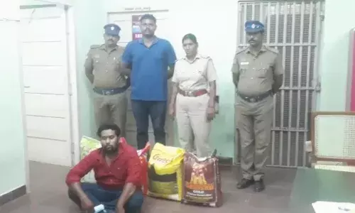 ஊரடங்கால் வந்த வினை.. வடிவேலு பாணியில் அரிசிக் கடை மோசடி; கில்லாடி வாலிபர் கைது