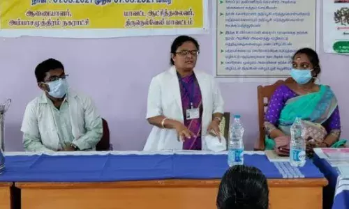 அம்பாசமுத்திரத்தில் முன்கள பணியாளருக்கான ஒருநாள் கொரோனா விழிப்புணர்வு  பயிற்சி