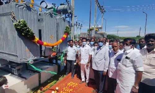 ₹2 கோடியில் புதிய மின்மாற்றி, இயக்கத்தை துவக்கி வைத்த எம்எல்ஏ எழிலரசன்