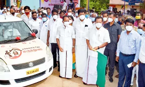 மக்களை தேடி மருத்துவம் திட்டத்தை அமைச்சர் பொன்முடி தொடங்கி வைத்தார்