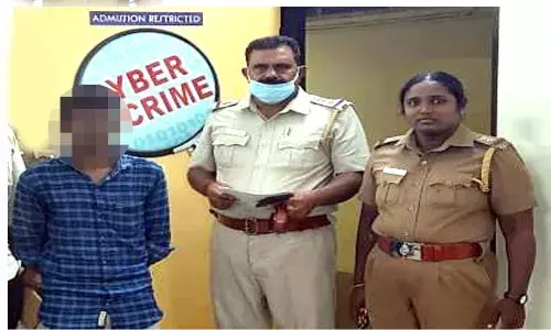 பெண் குறித்து சமூக வலைத்தளத்தில் இழிவாக பதிவிட்ட வாலிபர் கைது; எஸ்.பி.,அதிரடி