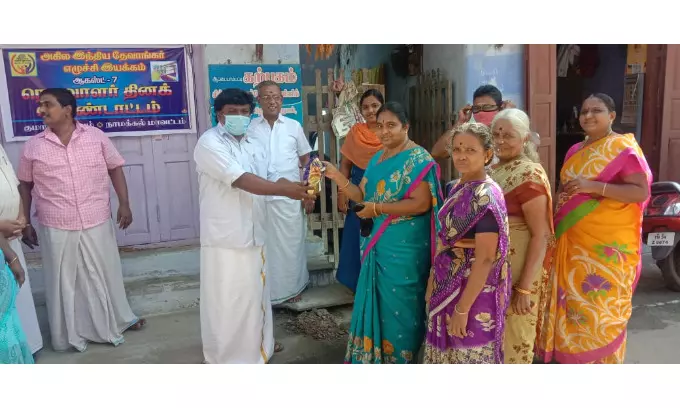 நாமக்கல் மாவட்டம் குமாரபாளையத்தில் நெசவாளர் தின விழா கொண்டாடட்டம் நாமக்கல் மாவட்டம் குமாரபாளையத்தில் நெசவாளர் தின விழா கொண்டாடட்டம்