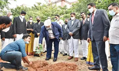 திருவண்ணாமலையில் சென்னை உயர்நீதிமன்ற தலைமை நீதிபதி சஞ்ஜிப் பானர்ஜி ஆய்வு