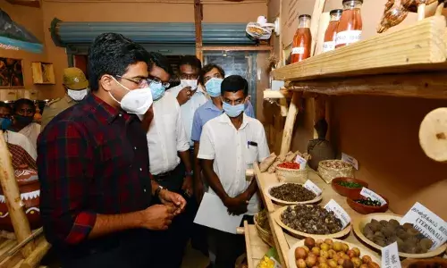நெல்லை-காணி பழங்குடியின மக்களுக்கு வாழ்வியல் அங்காடி துவக்கி வைப்பு