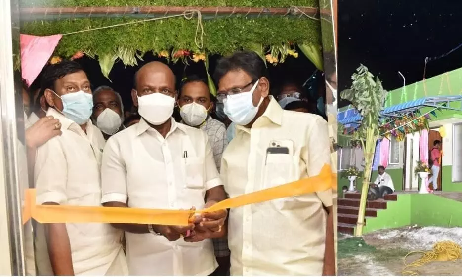கன்னிகைப்பேர் புதிய அரசு துணை சுகாதார நிலையம்; அமைச்சர்கள் திறப்பு கன்னிகைப்பேர் புதிய அரசு துணை சுகாதார நிலையம்; அமைச்சர்கள் திறப்பு