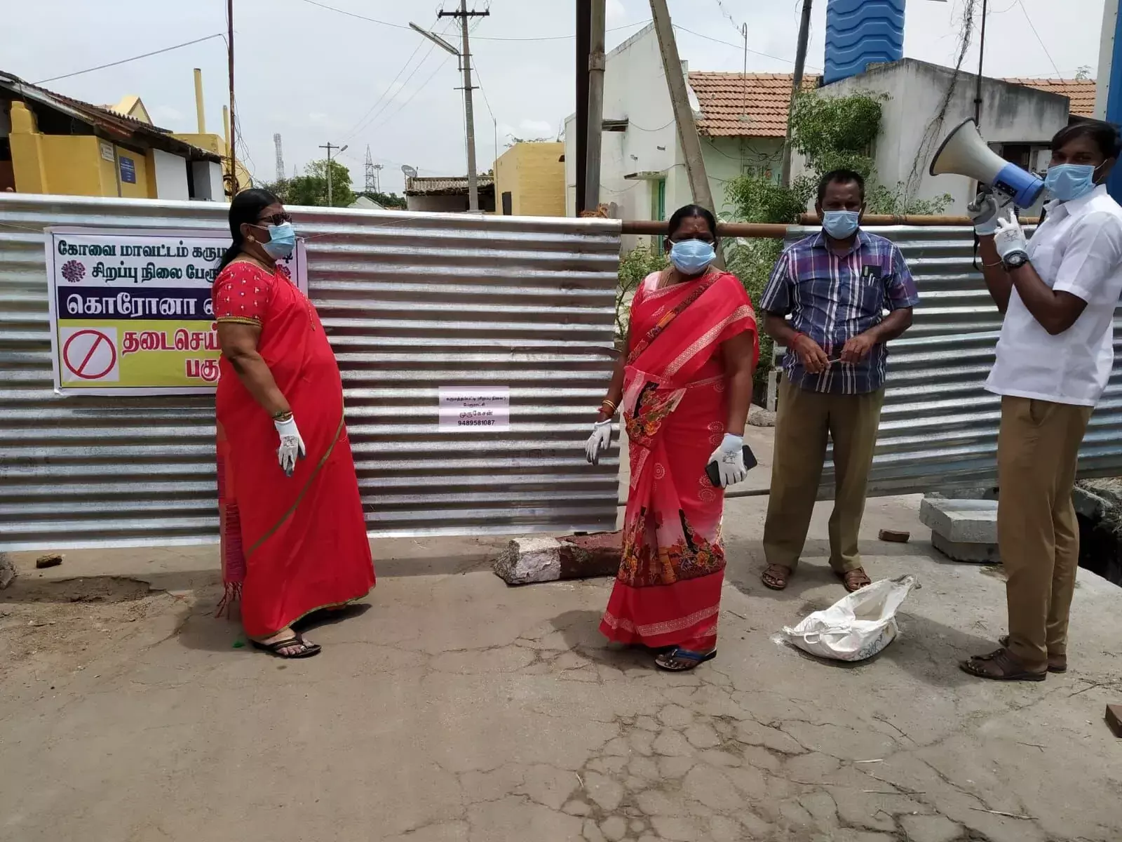 கோவை அருகே ஒரே பகுதியில் 26 பேருக்கு கொரோனா தொற்று: மக்கள் அச்சம்