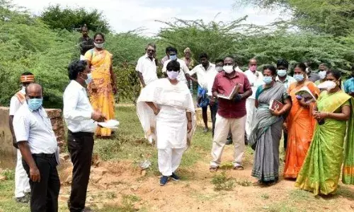 ஆண்டிமடம் ஒன்றியத்தில் வளர்ச்சித் திட்ட பணிகள்:  கலெக்டர் ஆய்வு