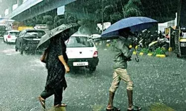 குமரியில் தொடர்ந்து பெய்து வரும்  கனமழை,  விவசாயிகள் மகிழ்ச்சி
