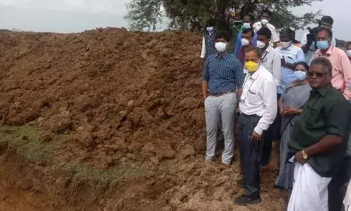 திருவண்ணாமலையில் ஊரக வேலைத் திட்ட பணிகளை மத்திய குழுவினர் ஆய்வு செய்தனர்