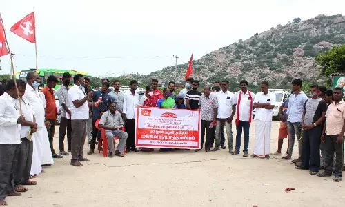 வேளாண் சட்டங்களை வாபஸ் பெற வலியுறுத்தி   மக்கள் நாடாளுமன்ற கூட்டம்