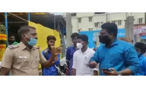 அனிதாவின் நினைவு நாளையொட்டி நீட் தேர்வை ரத்து செய்ய வலியுறுத்தி ஆர்ப்பாட்டம்